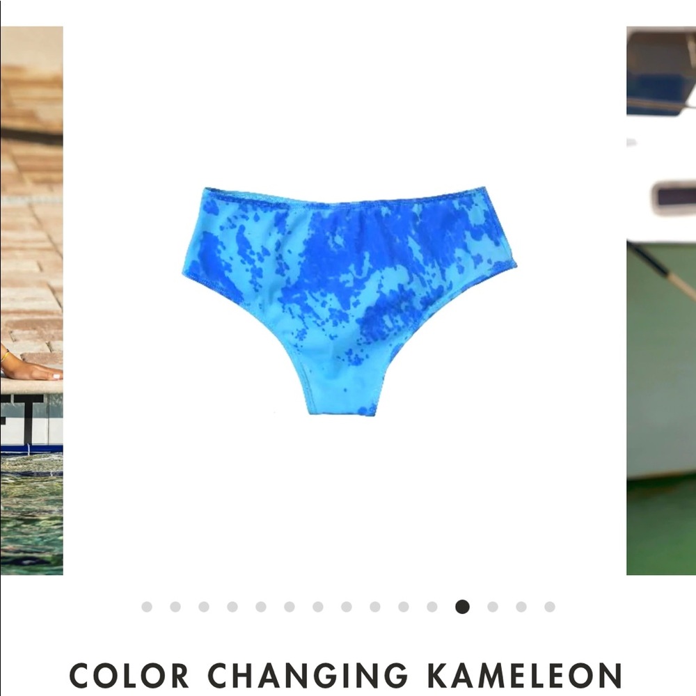 kameleon color changing bikini bottom.